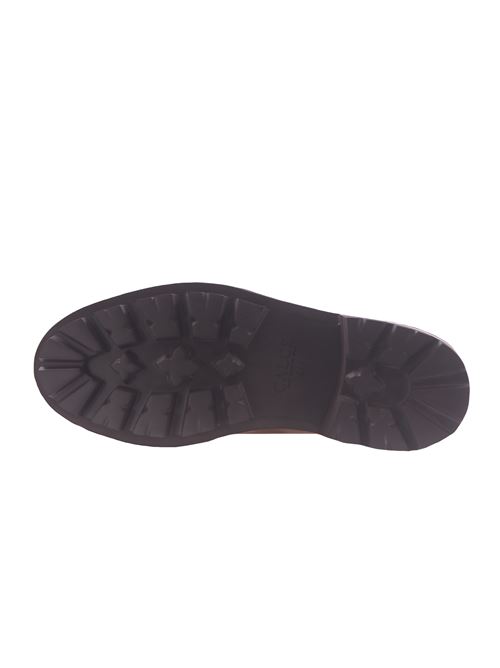 mocassino in camoscio brushed CALCE | X2097MACFOX CASTORO